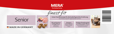 MERA finest fit Senior - Amman Pet Nutrition House